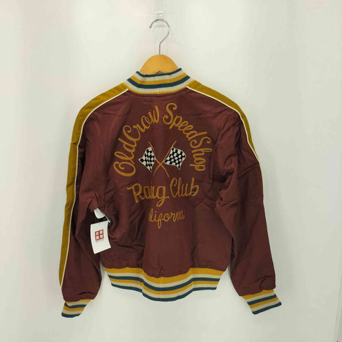 オールドクロウ OLD CROW RACING CLUB - REVERSIBLE JACKET リバーシブル スカジャン メンズ import:S
